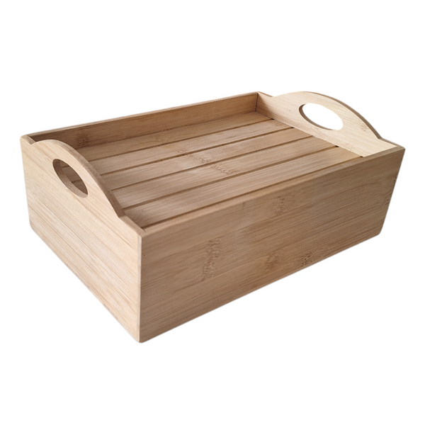 TACA PUDEŁKO BAMBUSOWE ORGANIZER POJEMNIK NA PRODUKTY KOSMETYKI 7 PR`EGRODY